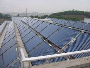 全玻璃真空管太陽集熱器